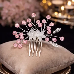 Blush Bloom Pink Comb